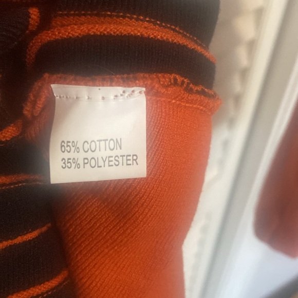 NWT Dahlia MacPhee Orange and Black Belted Dress (Size:Small) - Picture 7 of 12